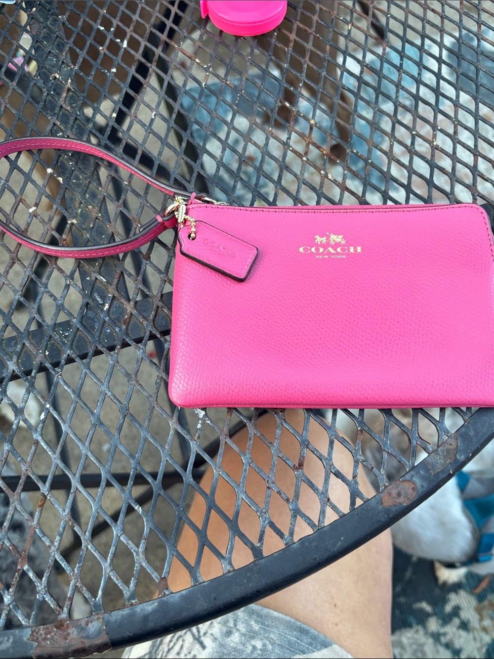 Authentic Coach small wristlet
